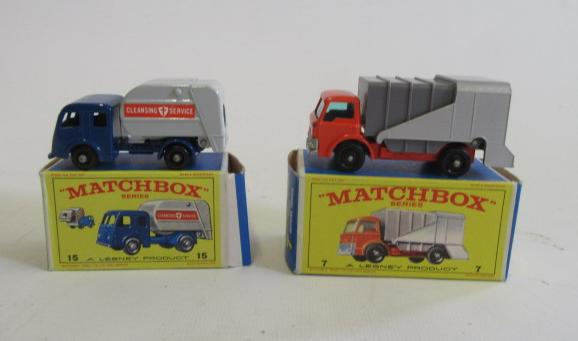 Matchbox Series No 7 Ford Refuse Truck Image
