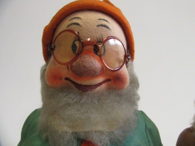 Three pre-war Chad Valley dwarfs Image