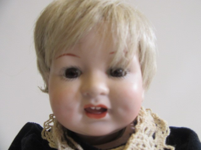 A Catterfelder Puppenfabrik bisque socket head doll Image