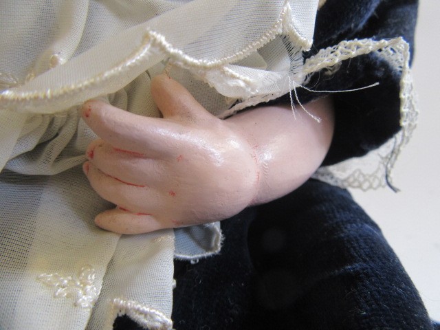 A Catterfelder Puppenfabrik bisque socket head doll Image