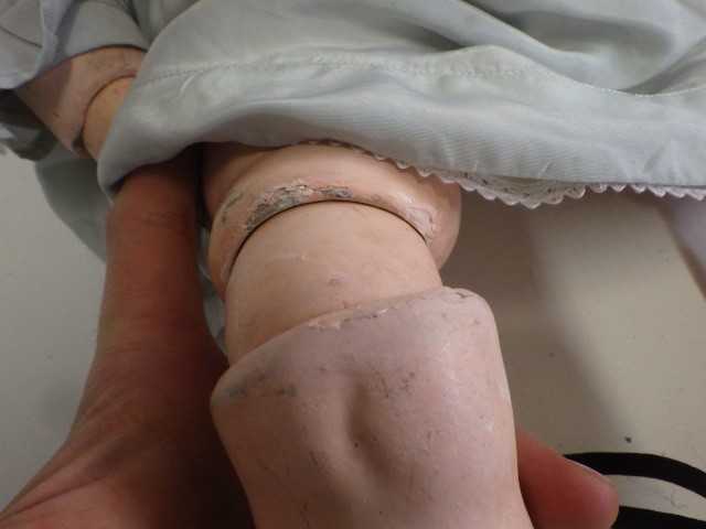 A Franz Schmidt & Co bisque socket head doll Image