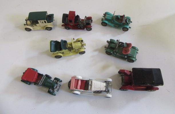 Eight models of Yesteryear Image