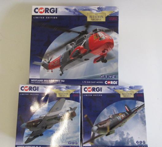 Corgi Aviation Models comprising Hawker Image