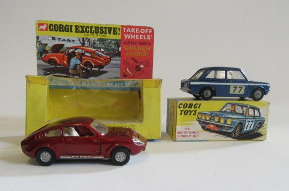Corgi 340 Sunbeam Imp Monte Carlo car Image