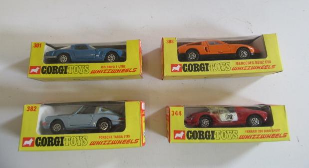 Corgi Whizzwheels 382 Porsche Targa 911 Image