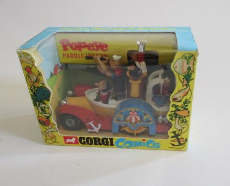 Corgi 802 Popeye wagon with figures Image