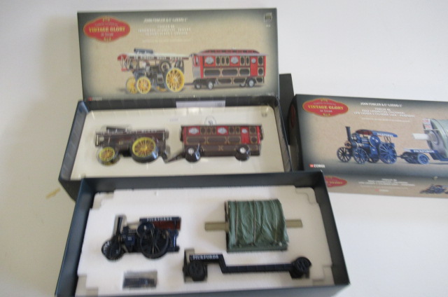 Corgi Vintage Glory Fowler B6 Showmans engine and caravan Image