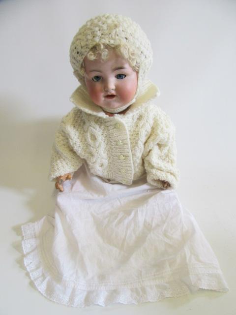 An Armand Marseille bisque socket head doll Image