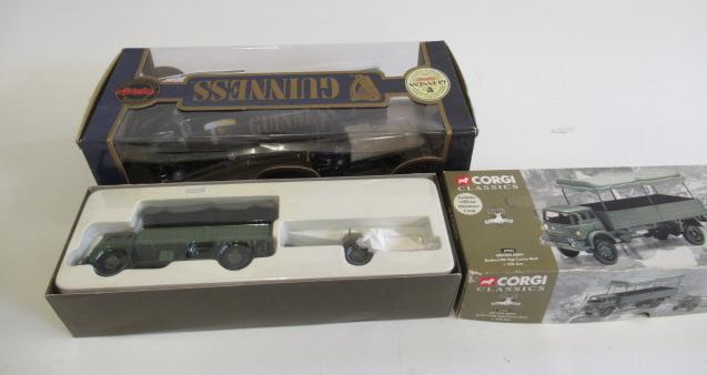 Corgi Past and Present Gunners trucks and British Army Bedford (Est. plus 21% premium inc. VAT) Image