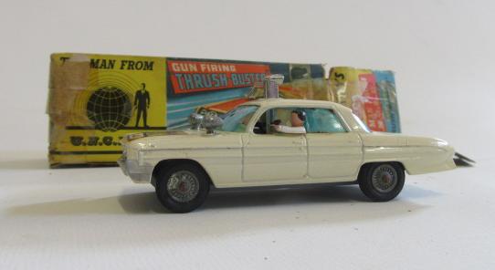 Corgi 497 Thrush Buster UNCLE car finished in white Image
