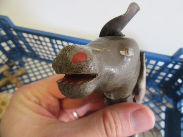 Four early 20th century Schoenhut wooden animals Image