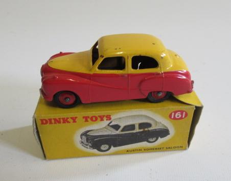 Dinky 161 Austin Somerset in red and yellow Image