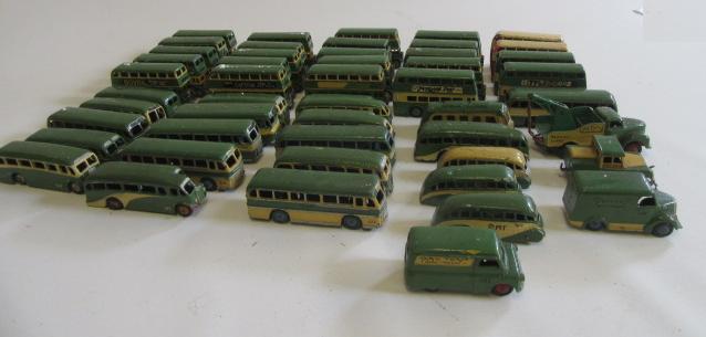 Forty nine repainted buses and support vehicles as Paxton motor traction including streamline buses Image