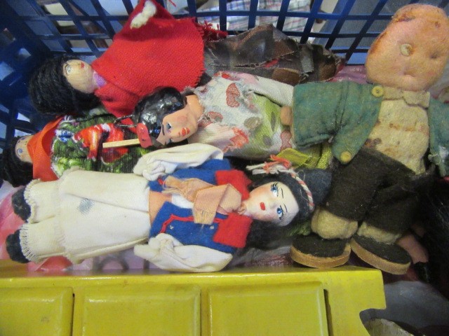 A collection of dolls and ephemera Image