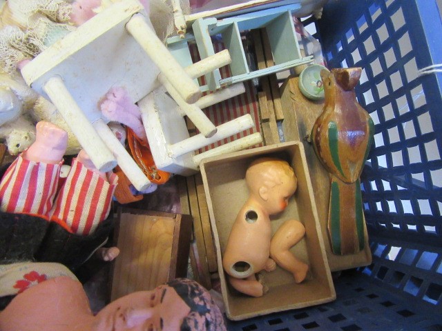 A collection of dolls and ephemera Image