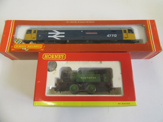 Hornby R316 Class 47 Lady Diana Spencer and R2439 S.R. Industrial locomotive No 7 Image