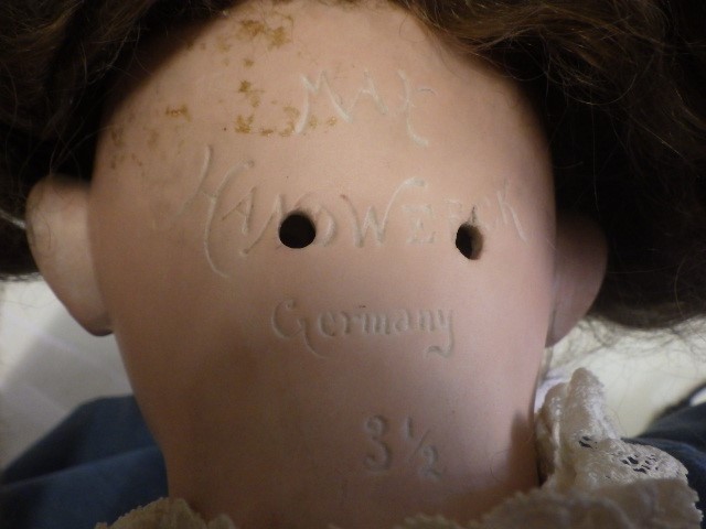 A Max Handwerck bisque socket head doll Image