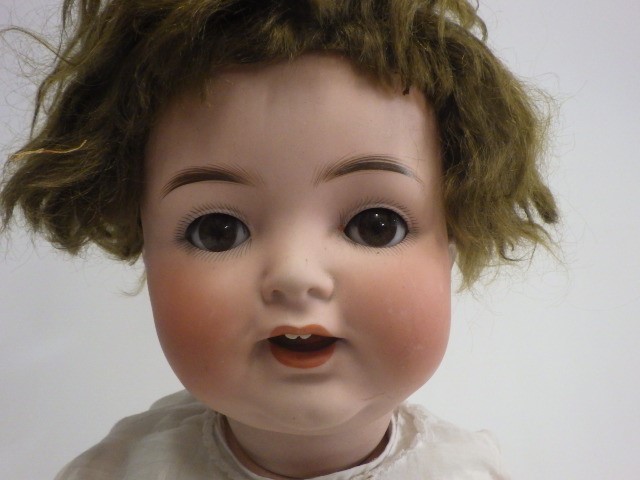 A Cuno & Otto Dressel bisque socket head doll Image