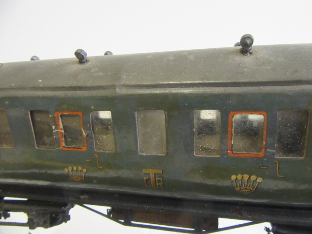 Two home built '0' Gauge Passenger Coaches finished in blue Image