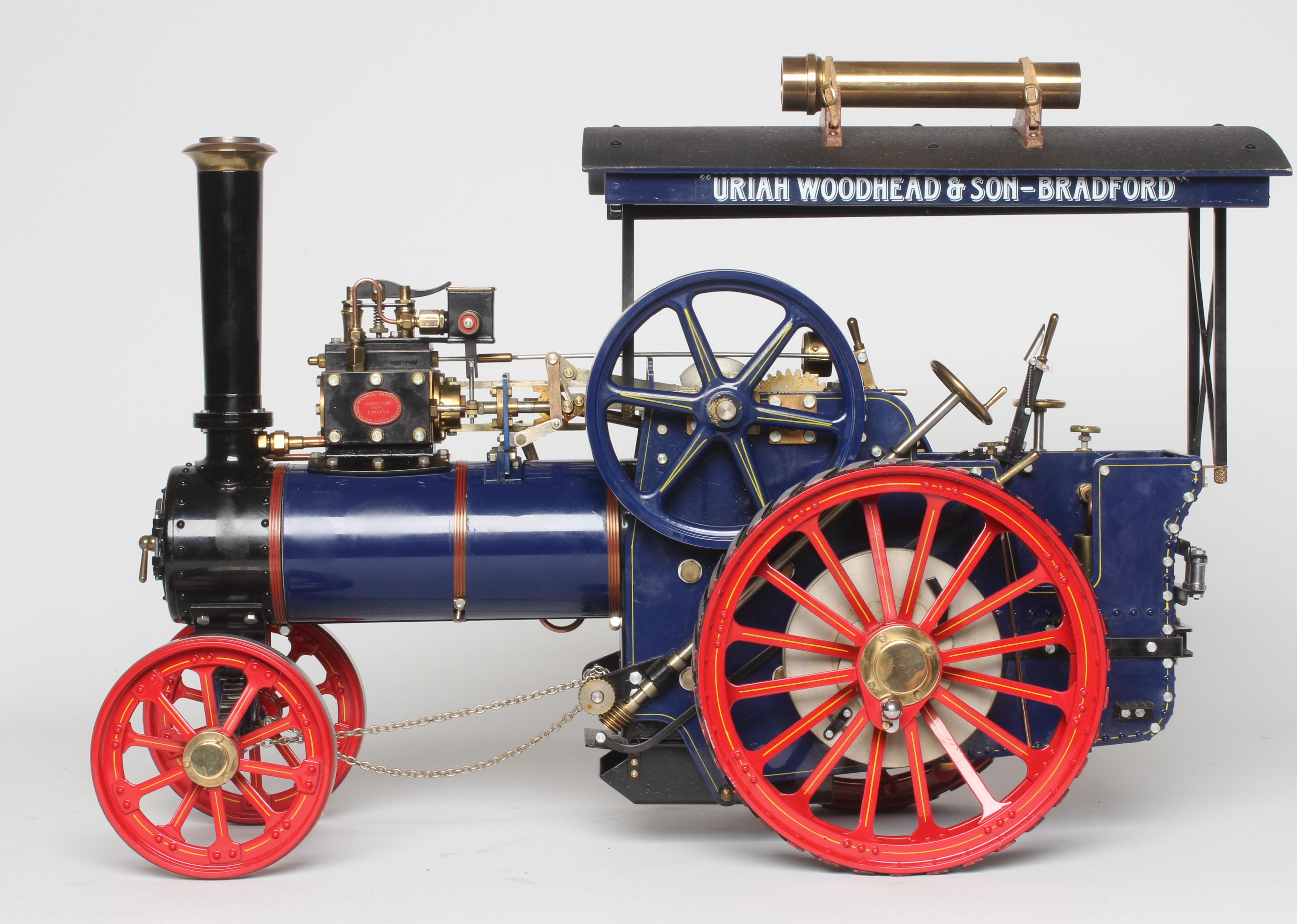 A Maxwell Hemmens 1" scale steam road engine coal fired boiler Image