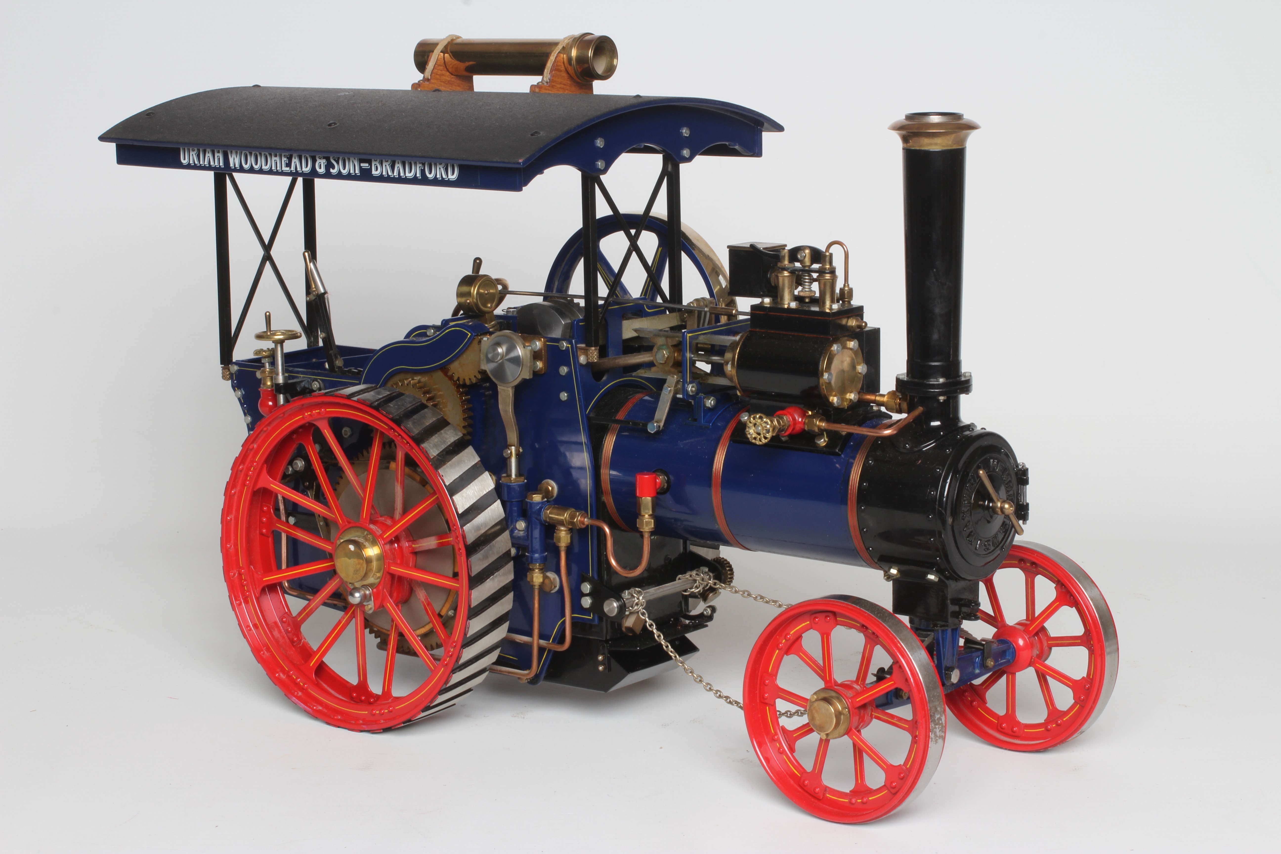 A Maxwell Hemmens 1" scale steam road engine coal fired boiler Image