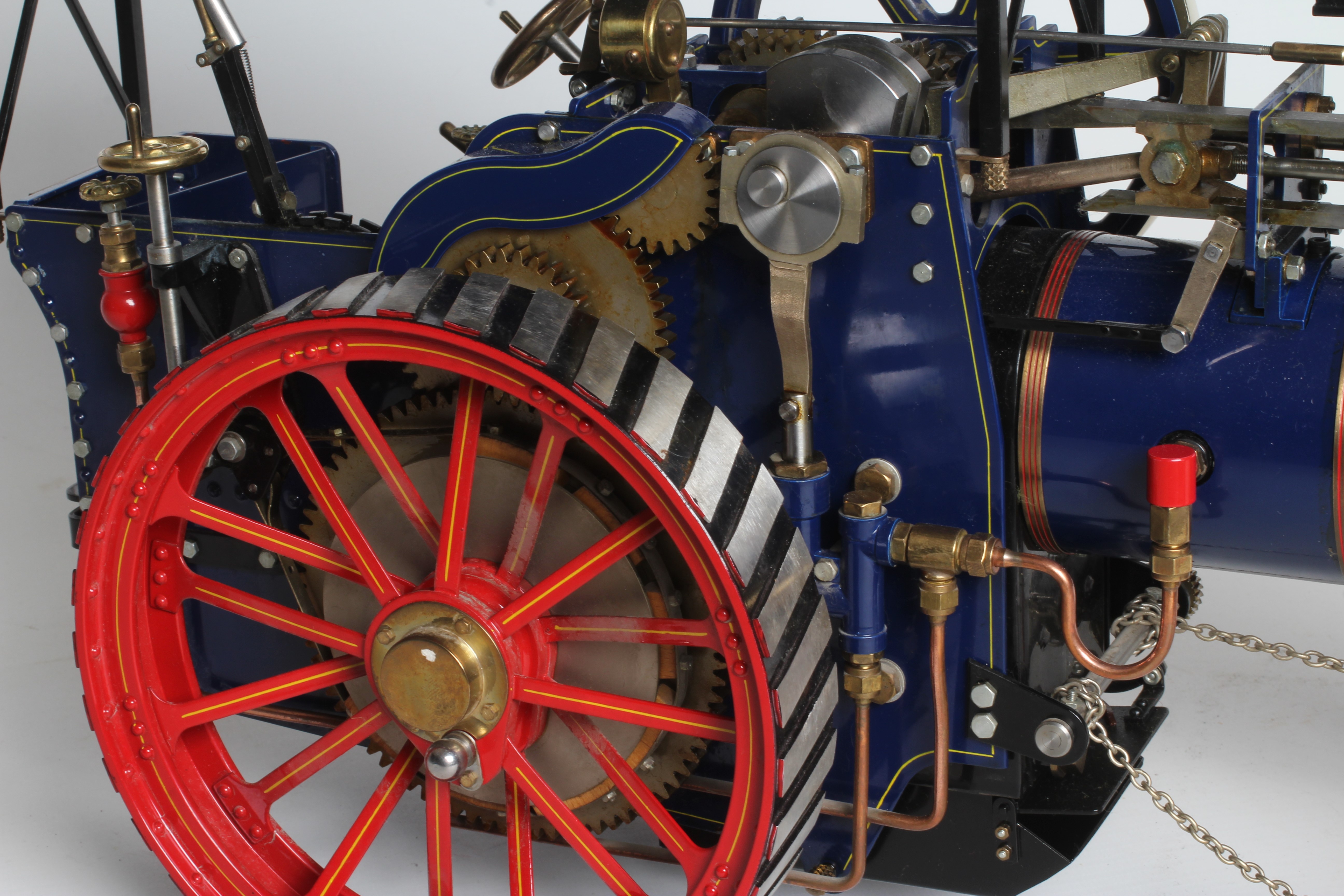 A Maxwell Hemmens 1" scale steam road engine coal fired boiler Image