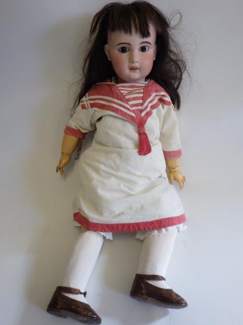 A possibly Jumeau bisque socket head doll Image