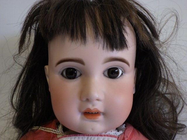 A possibly Jumeau bisque socket head doll Image