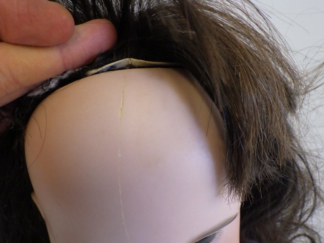 A possibly Jumeau bisque socket head doll Image