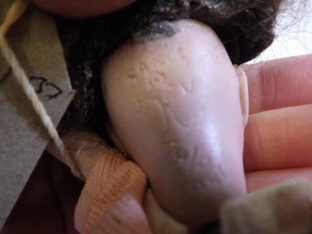 A J. Verlingue bisque socket head "Liane" doll Image