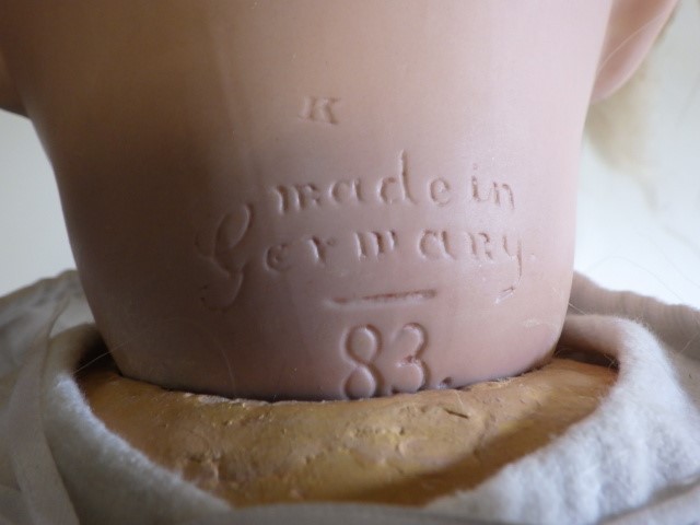 A J.D. Kestner bisque socket head character doll Image