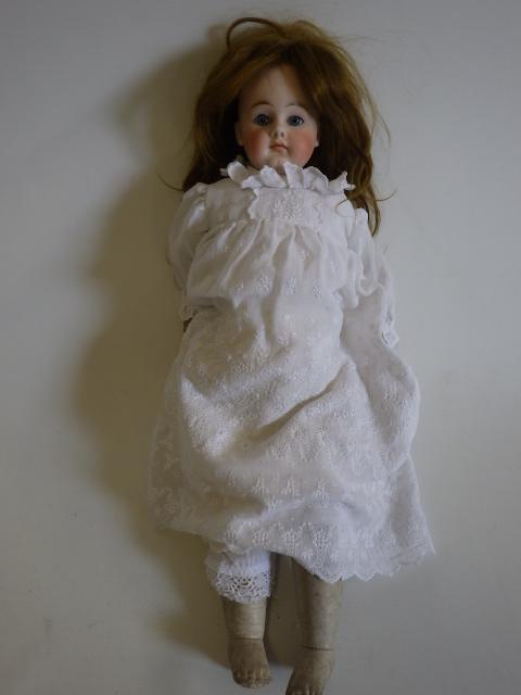 A possibly Bahr & Proschild bisque shoulder head doll Image