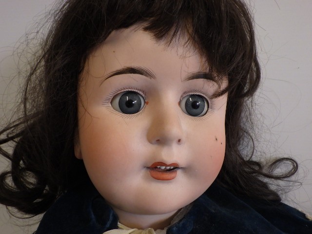 A Gans and Seyfarth bisque socket head character doll Image