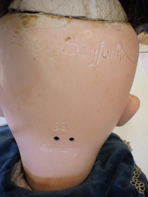 A Gans and Seyfarth bisque socket head character doll Image