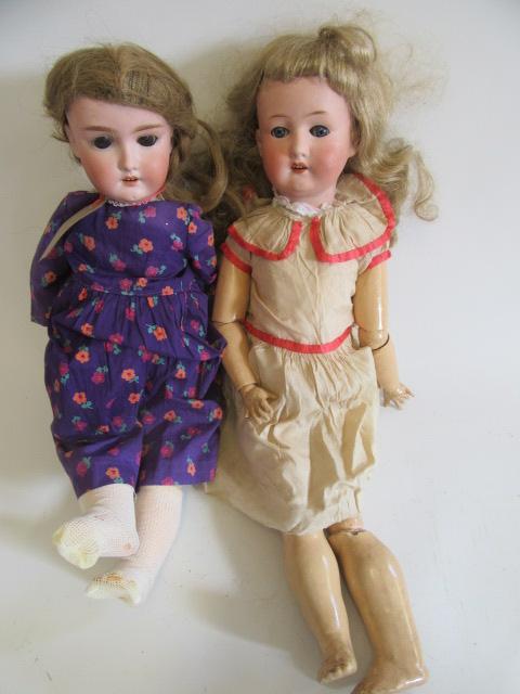A German bisque socket head doll Image