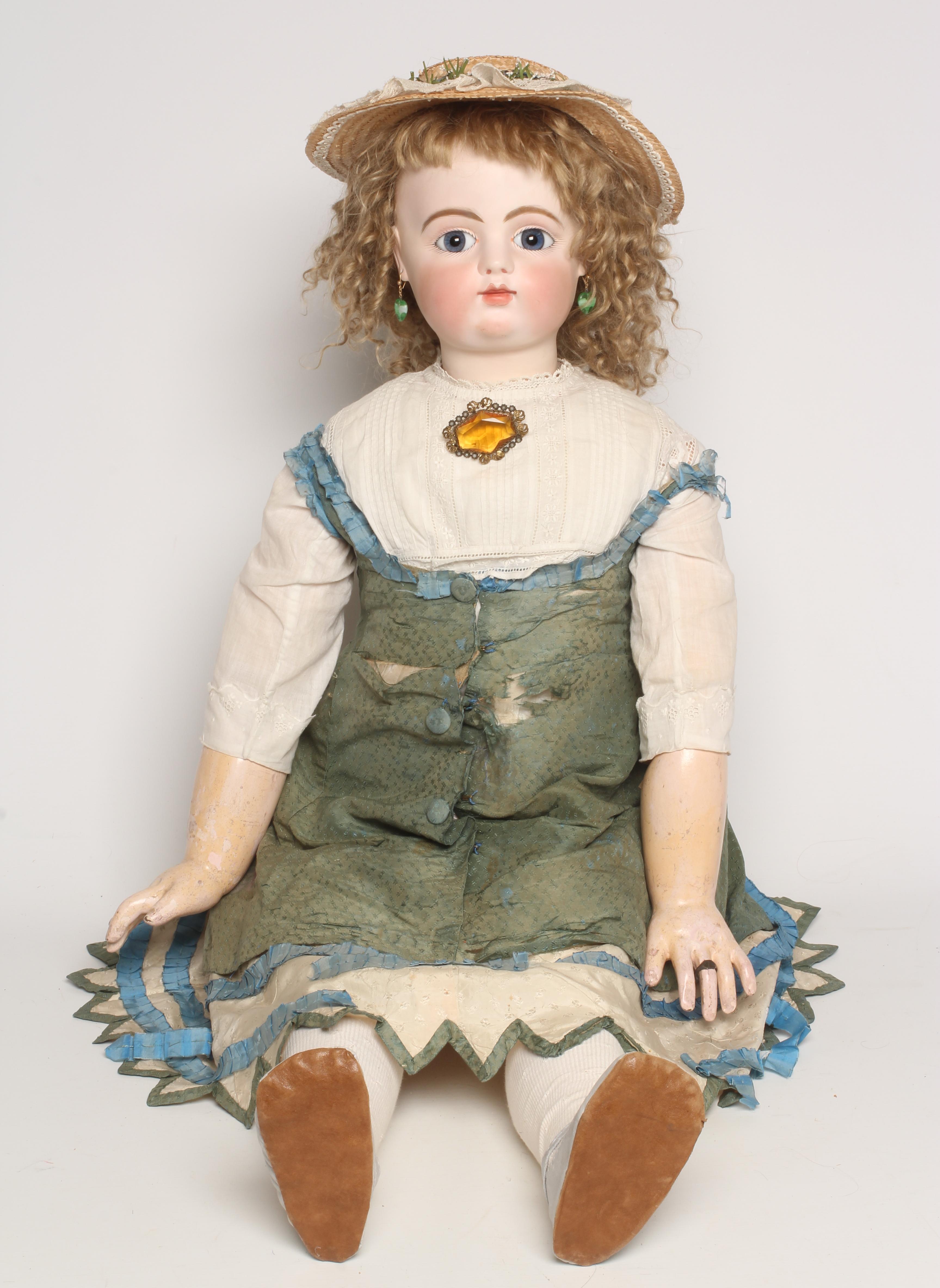 A large Francois Gaultier Bisque socket head doll Image
