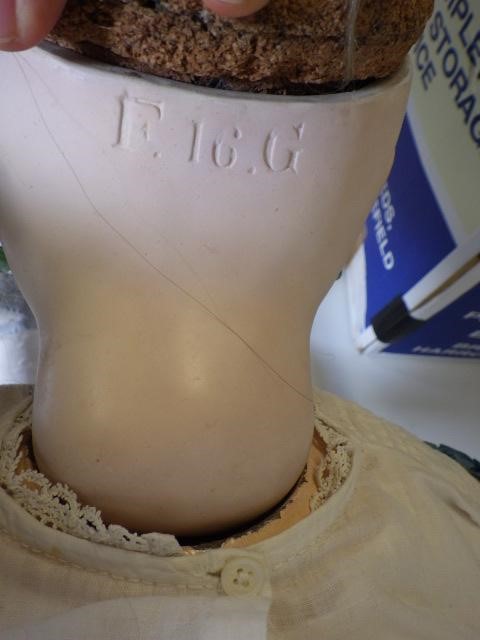 A large Francois Gaultier Bisque socket head doll Image