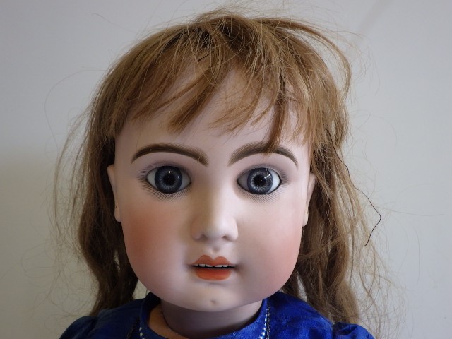 A possibly Jumeau French bisque socket head doll Image