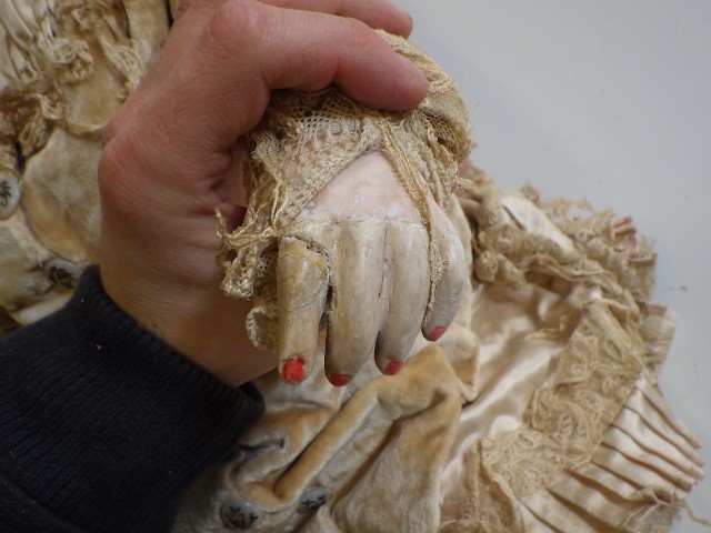 A Bru Jne. & Cie bisque socket head doll Image