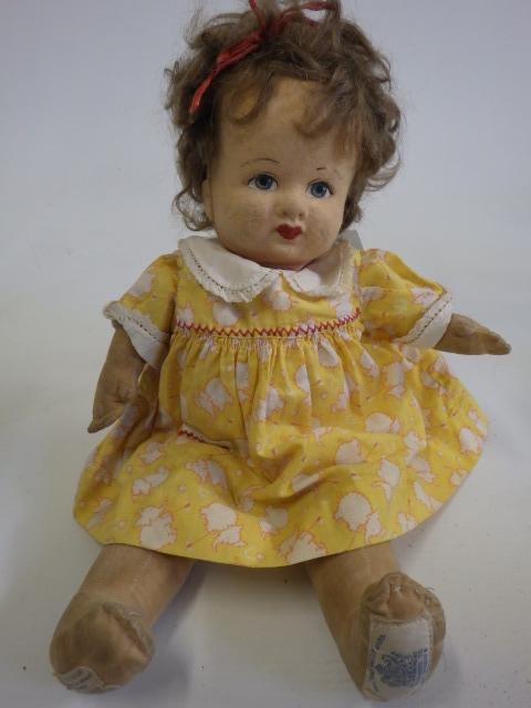 A Chad Valley felt doll Image