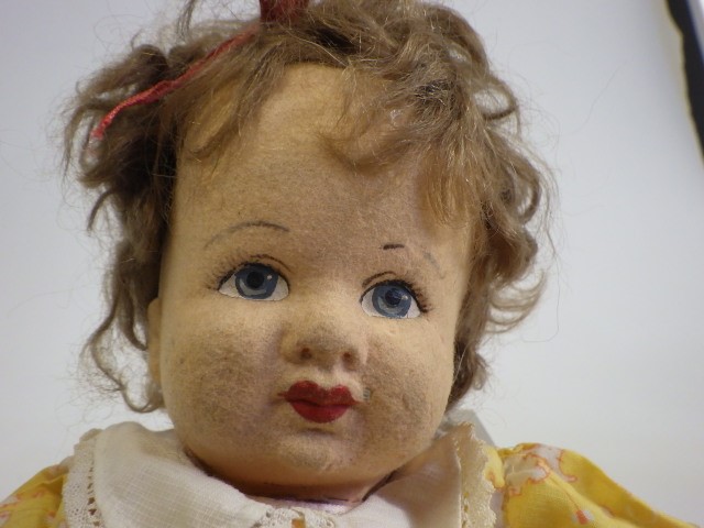 A Chad Valley felt doll Image