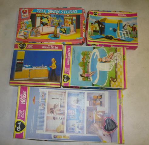 A quantity of boxed Cindy accessories comprising Cindy's House Image