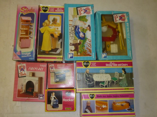 A quantity of boxed Cindy accessories comprising Cindy's House Image