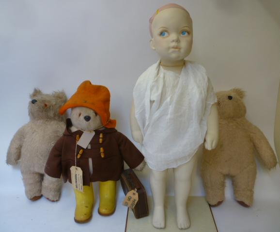 A Paddington Bear by Gabriel Design with orange hat Image