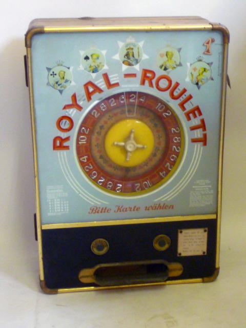 A Royal-Roulett gaming machine by T. Bergmann & Co. Image