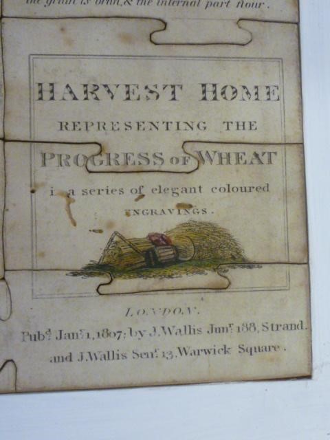 A George III jigsaw or "dissected puzzle" by J. Wallis Jnr. and J. Wallis Snr. Image