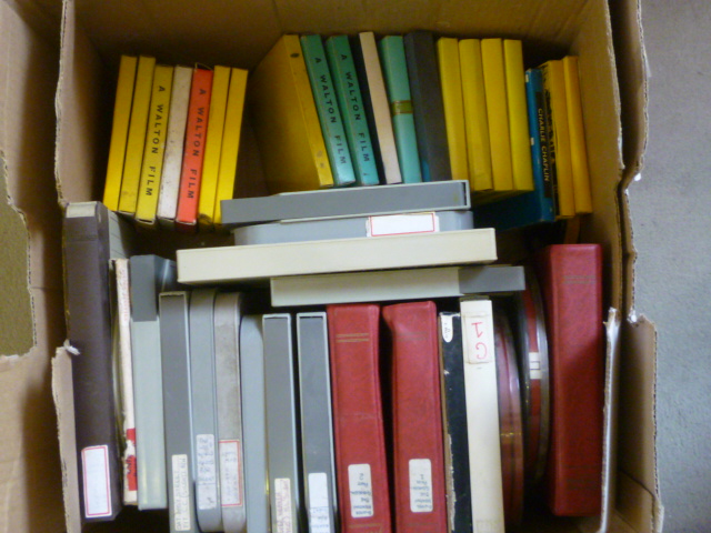 Twenty nine manufactured 8mm films Image