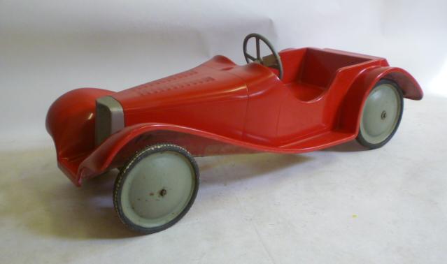 A fibre glass Jaguar pedal sports car Image