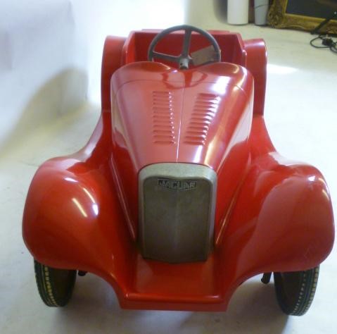 A fibre glass Jaguar pedal sports car Image