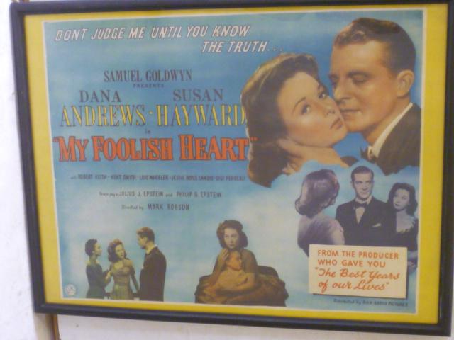 A film poster for "My Foolish Heart" Image